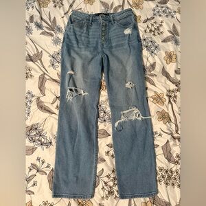 Hollister Distressed Blue Women's Jeans